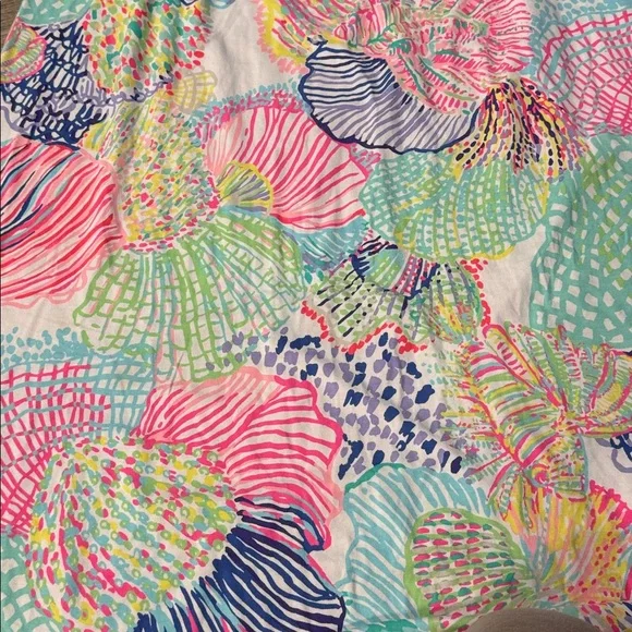 Lilly Pulitzer Sloane Maxi dress sleeveless Roar Of The Sea Size medium M - Picture 6 of 8